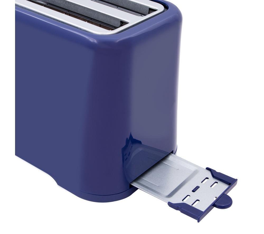 QUEST 34869 2-Slice Toaster - Navy Blue image number 3 of 5