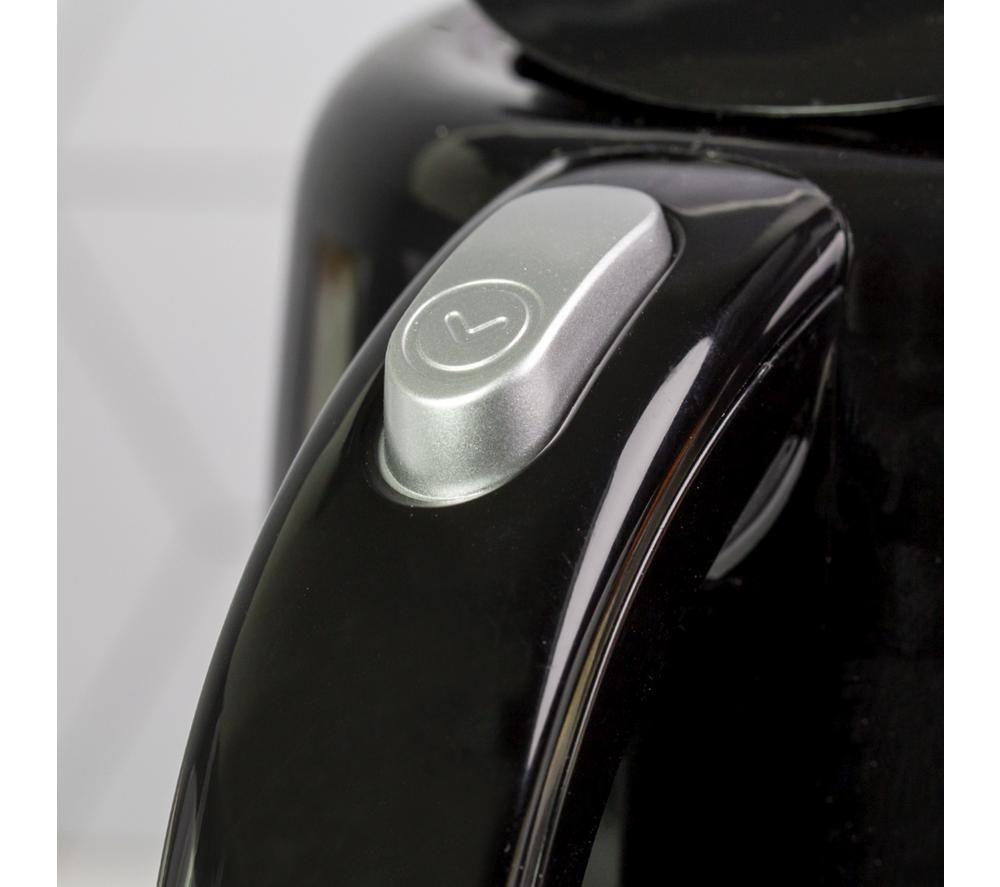 QUEST 39909 Electric Kettle - Black & Silver image number 3 of 6