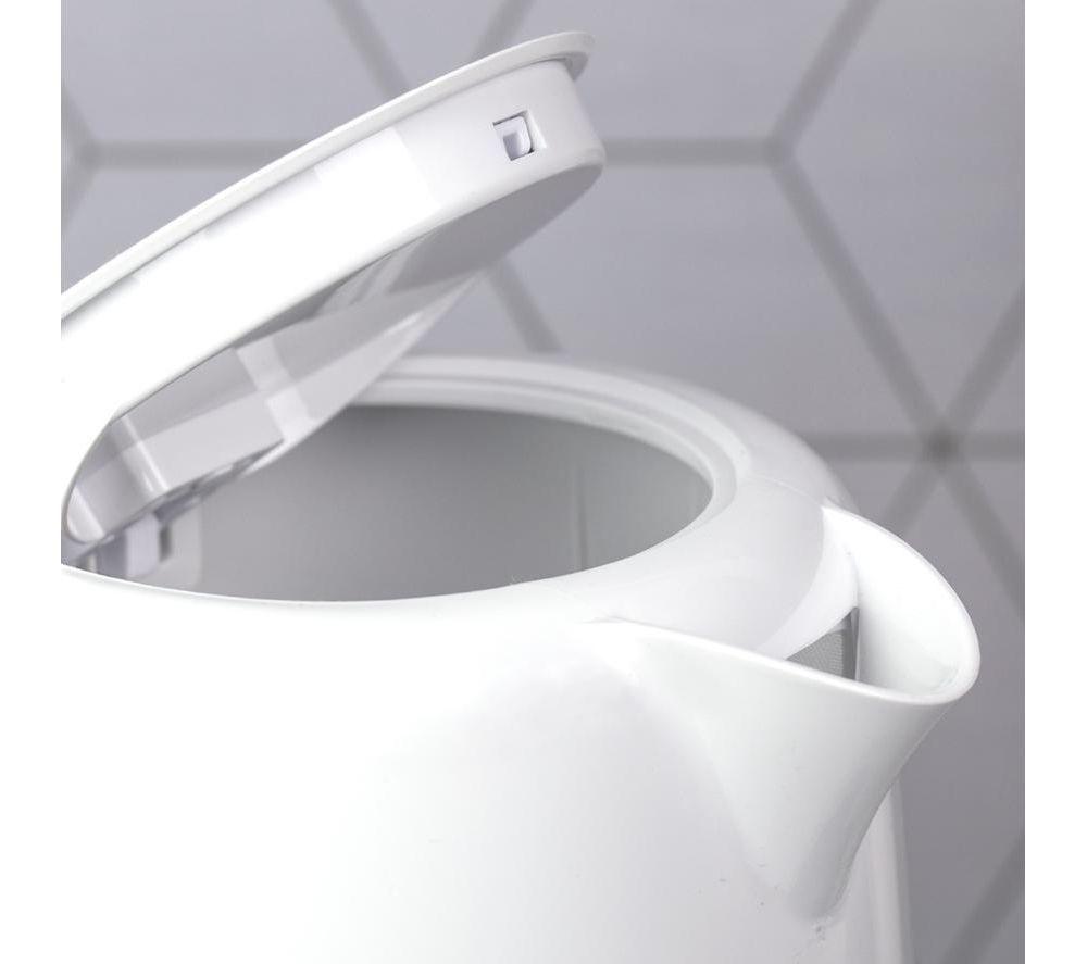 QUEST 39919 Jug Kettle - White & Silver image number 2 of 6