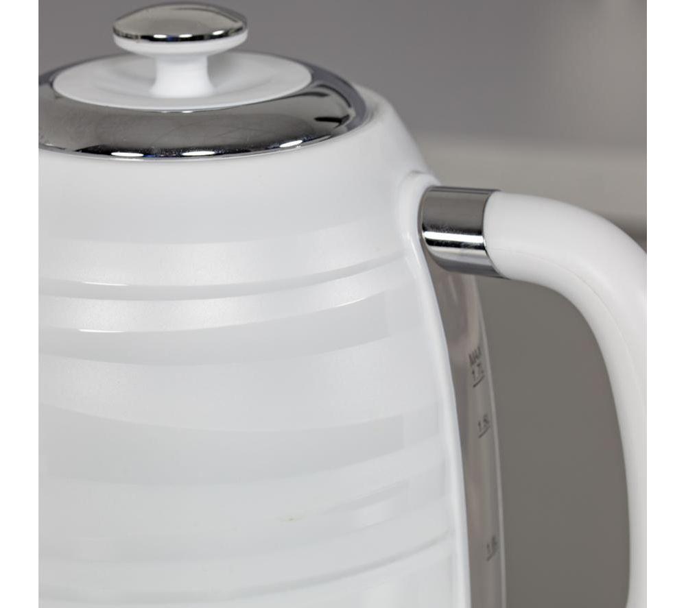 QUEST Harmony 37899 Jug Kettle - White image number 2 of 5