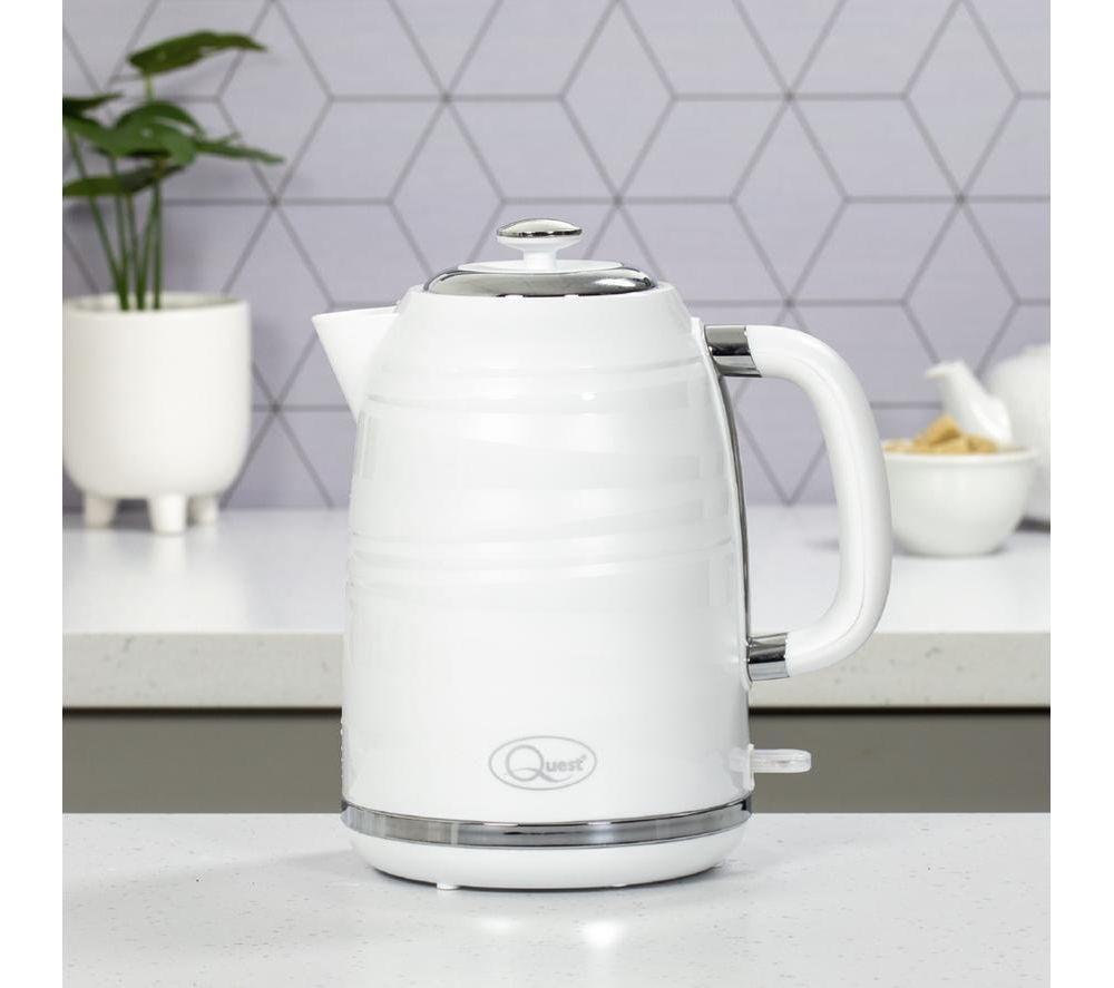 QUEST Harmony 37899 Jug Kettle - White image number 3 of 5