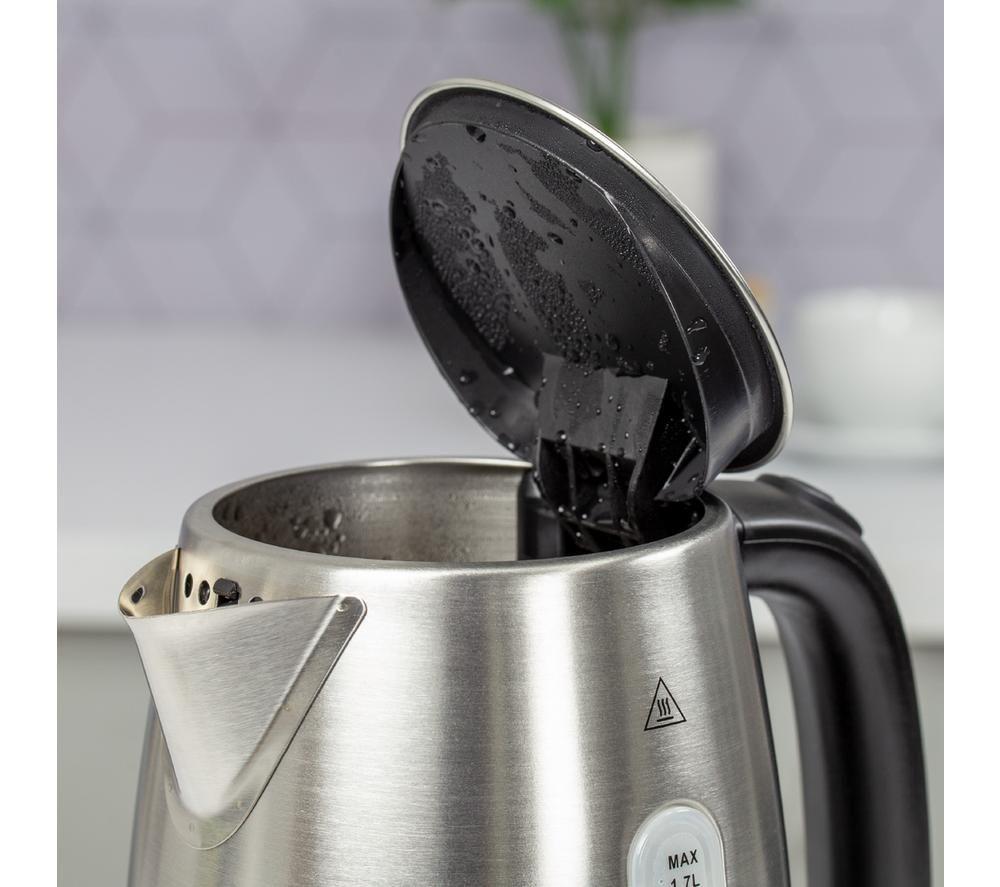 QUEST 35349 Electric Kettle - Silver & Black image number 4 of 6