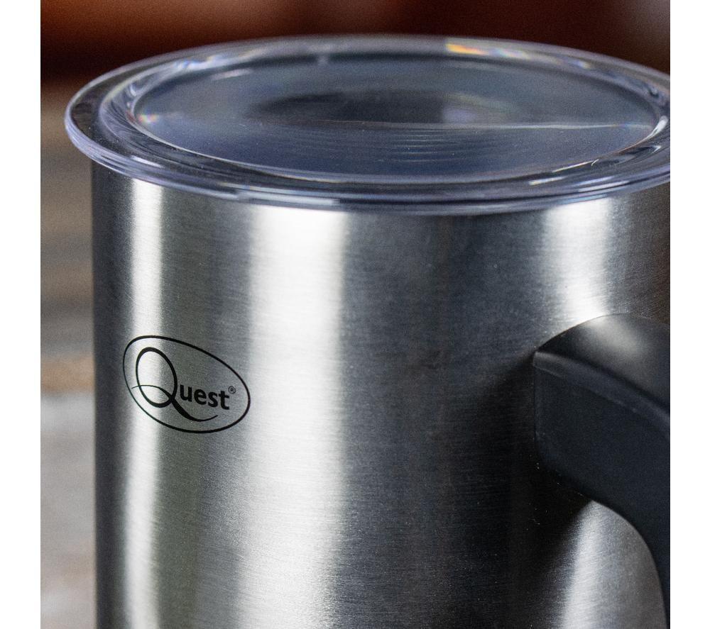 QUEST 34179 Electric Milk Frother - Silver image number 3 of 5