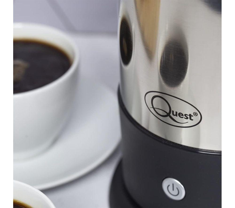 QUEST 35200 Electric Coffee Percolator - Stainless Steel image number 3 of 3