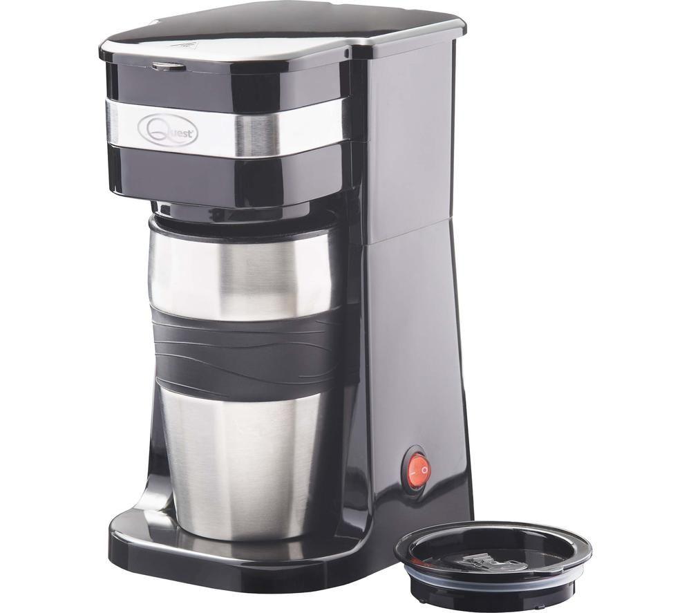 Quest 35189 Filter Coffee Machine - Silver, Silver/Grey