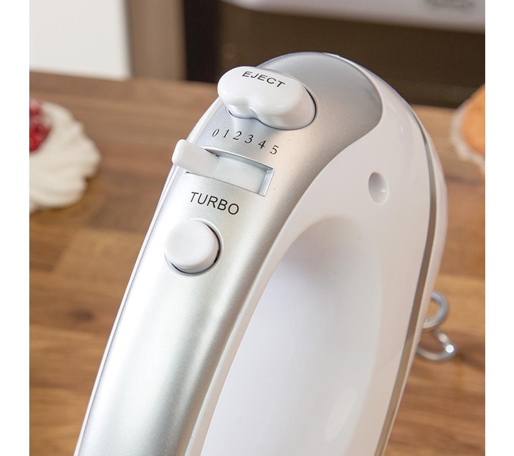 QUEST 35890 Hand Mixer - White & Silver image number 2 of 5
