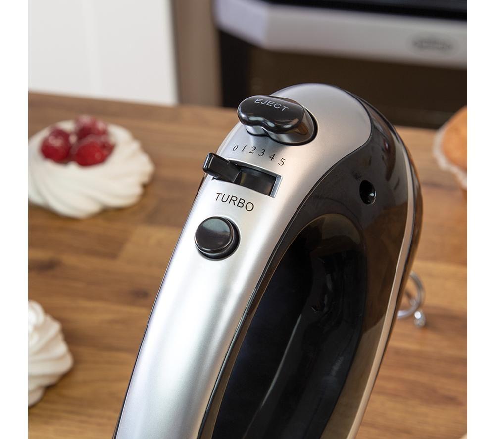 QUEST 35810 Hand Mixer - Black & Silver image number 3 of 5