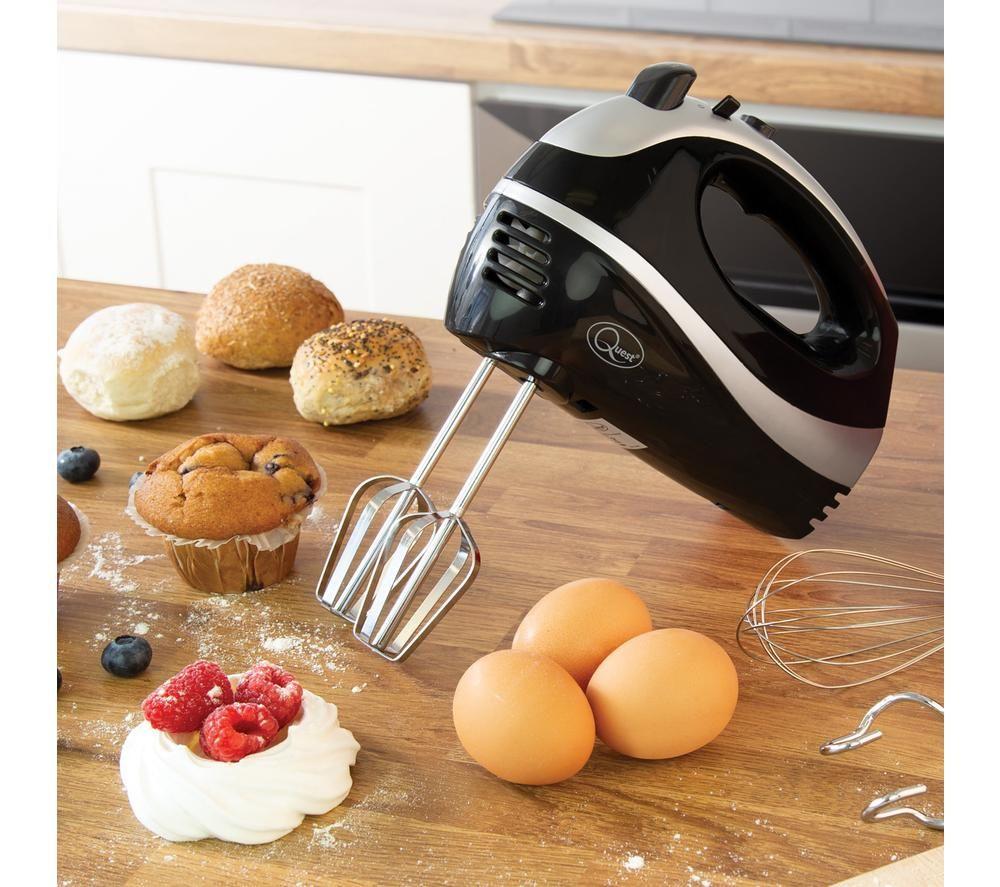 QUEST 35810 Hand Mixer - Black & Silver image number 4 of 5