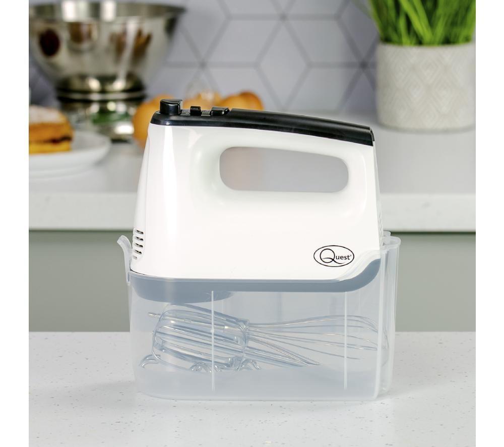 QUEST 35889 Hand Mixer - White image number 2 of 6