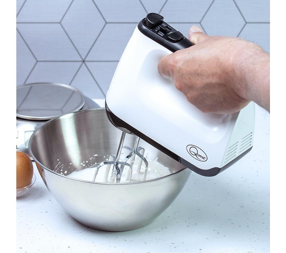 QUEST 35889 Hand Mixer - White image number 5 of 6