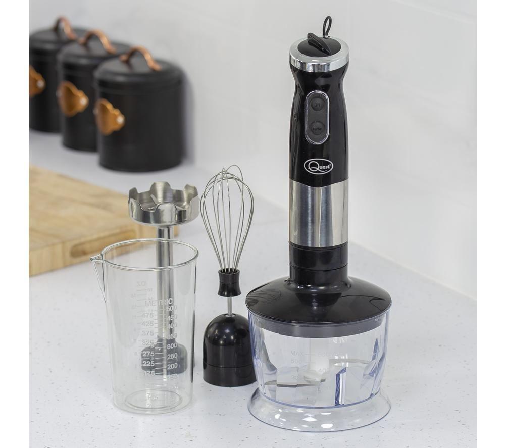 QUEST 35099 Hand Blender - Black & Silver image number 2 of 8