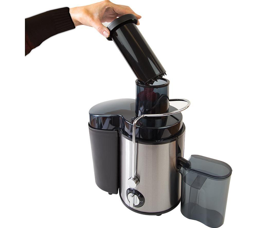 QUEST Nutri-Q 34730 Centrifugal Power Juicer - Black & Silver image number 2 of 3