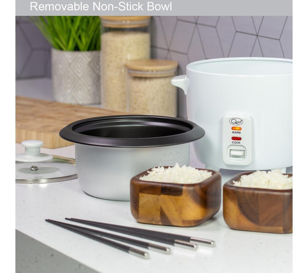 QUEST 35530 Rice Cooker - White image number 2 of 8