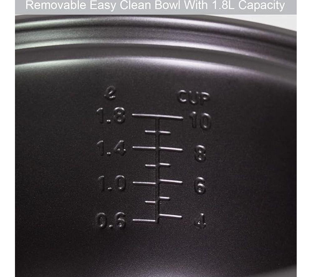 QUEST 35550 Rice Cooker - White image number 2 of 5