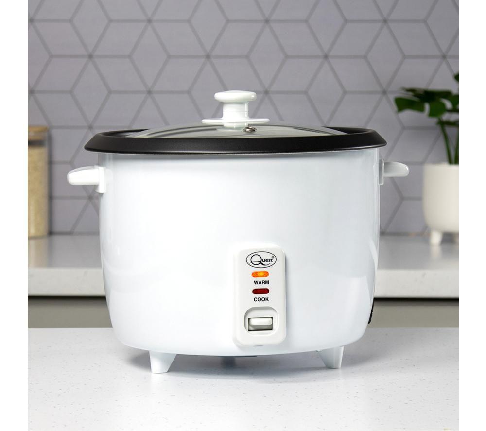 QUEST 35450 Rice Cooker - White image number 2 of 8