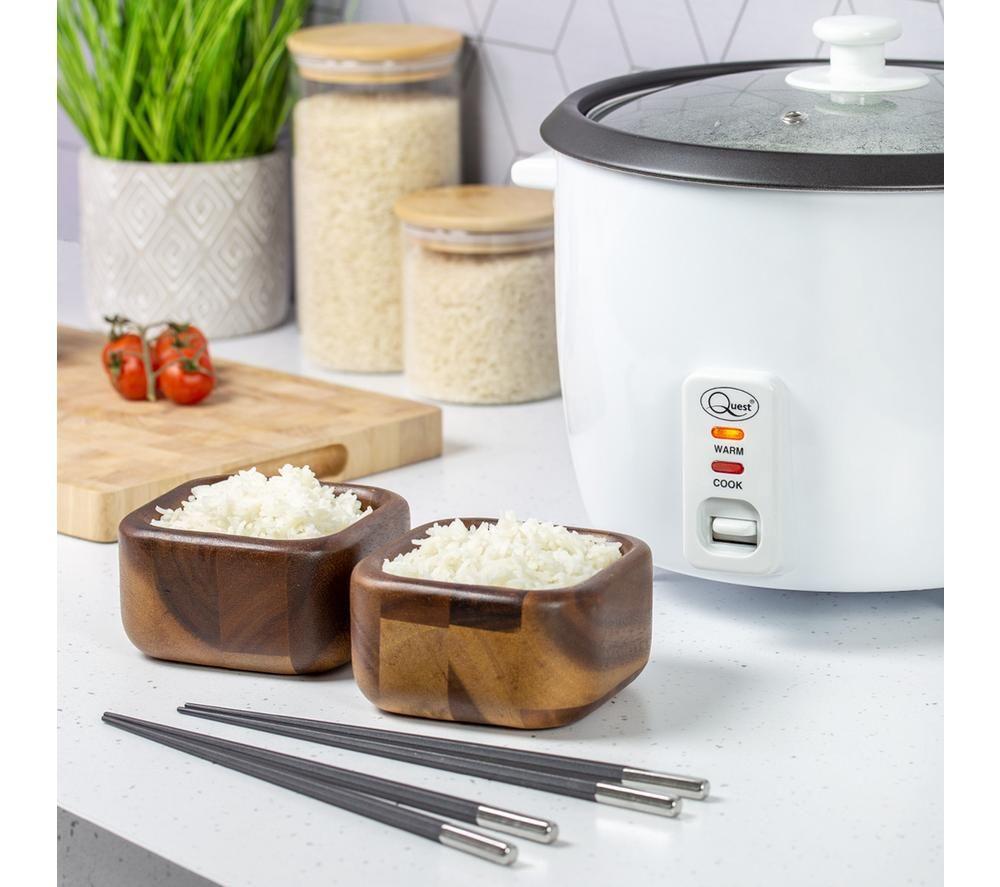 QUEST 35450 Rice Cooker - White image number 5 of 8