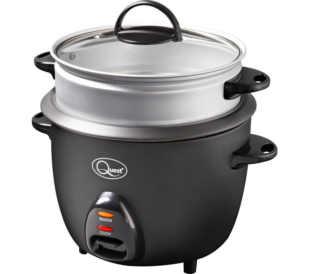 Quest 33369 Rice Cooker & Steamer - Black