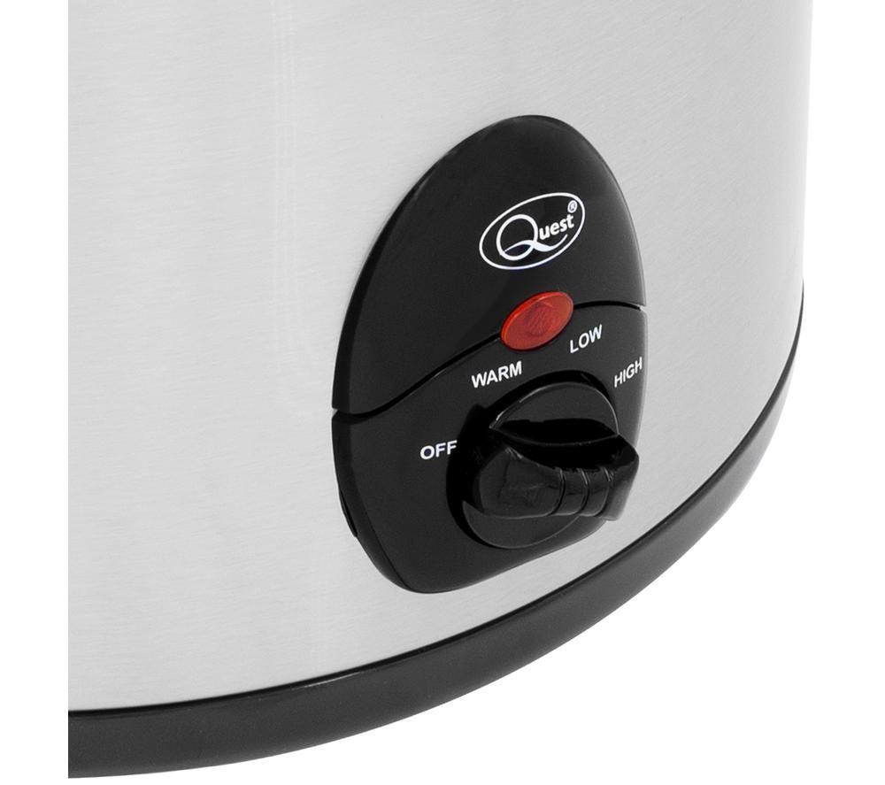 QUEST 35280 Slow Cooker - Silver image number 4 of 4