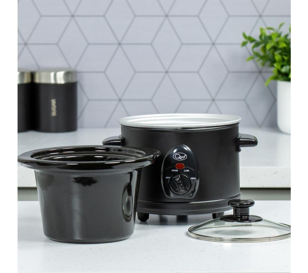 QUEST 35269 Slow Cooker - Black image number 2 of 6
