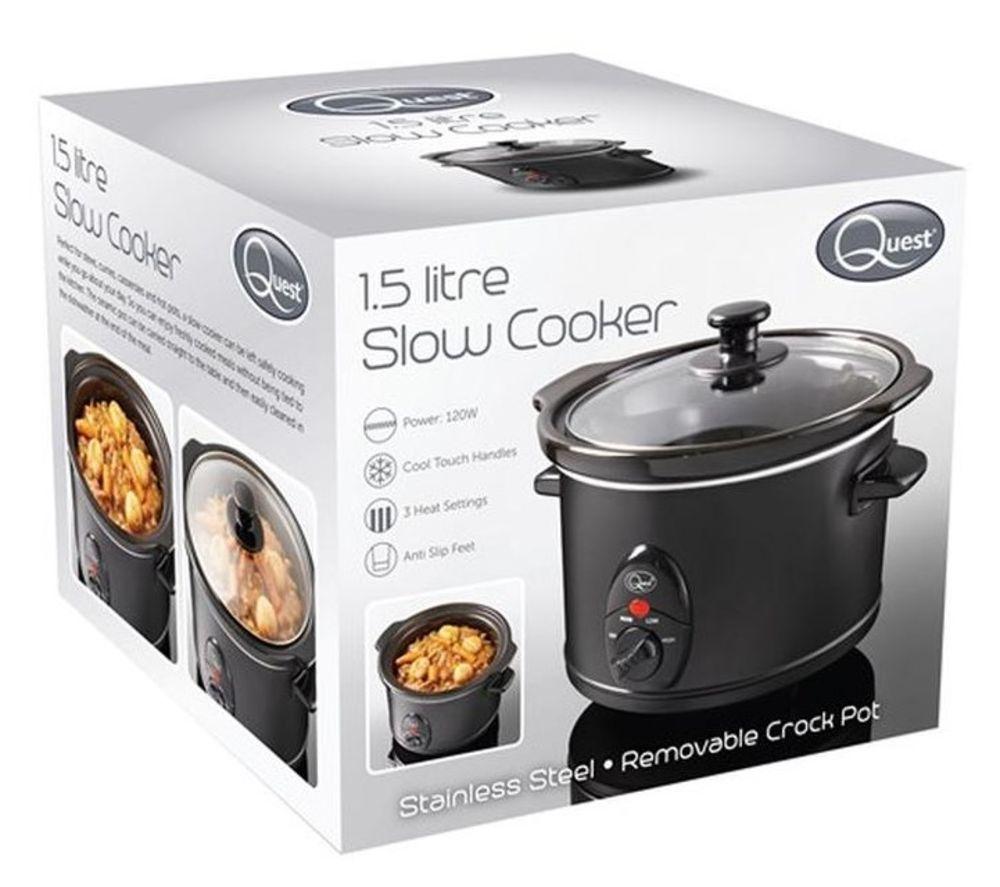 QUEST 35269 Slow Cooker - Black image number 6 of 6