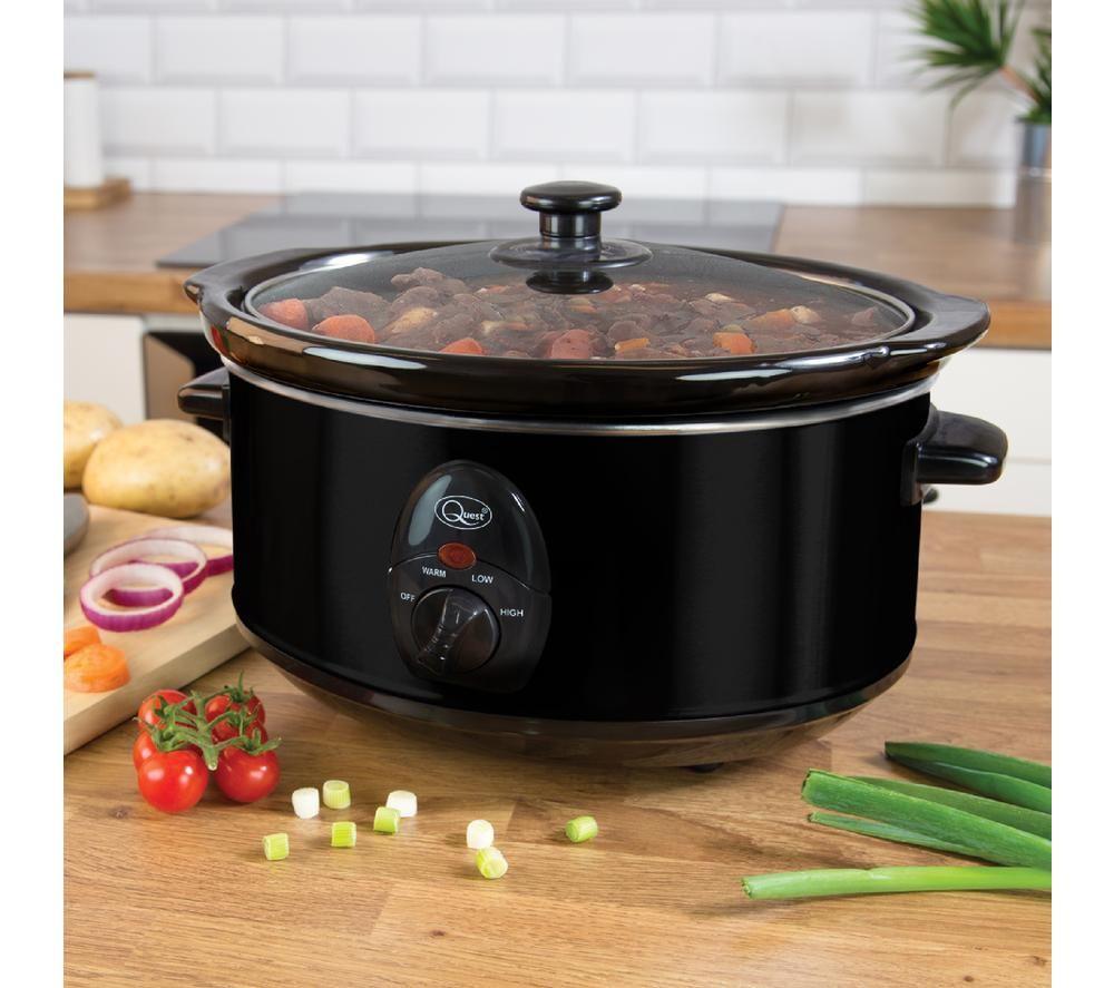 QUEST 35279 Slow Cooker - Black image number 3 of 6