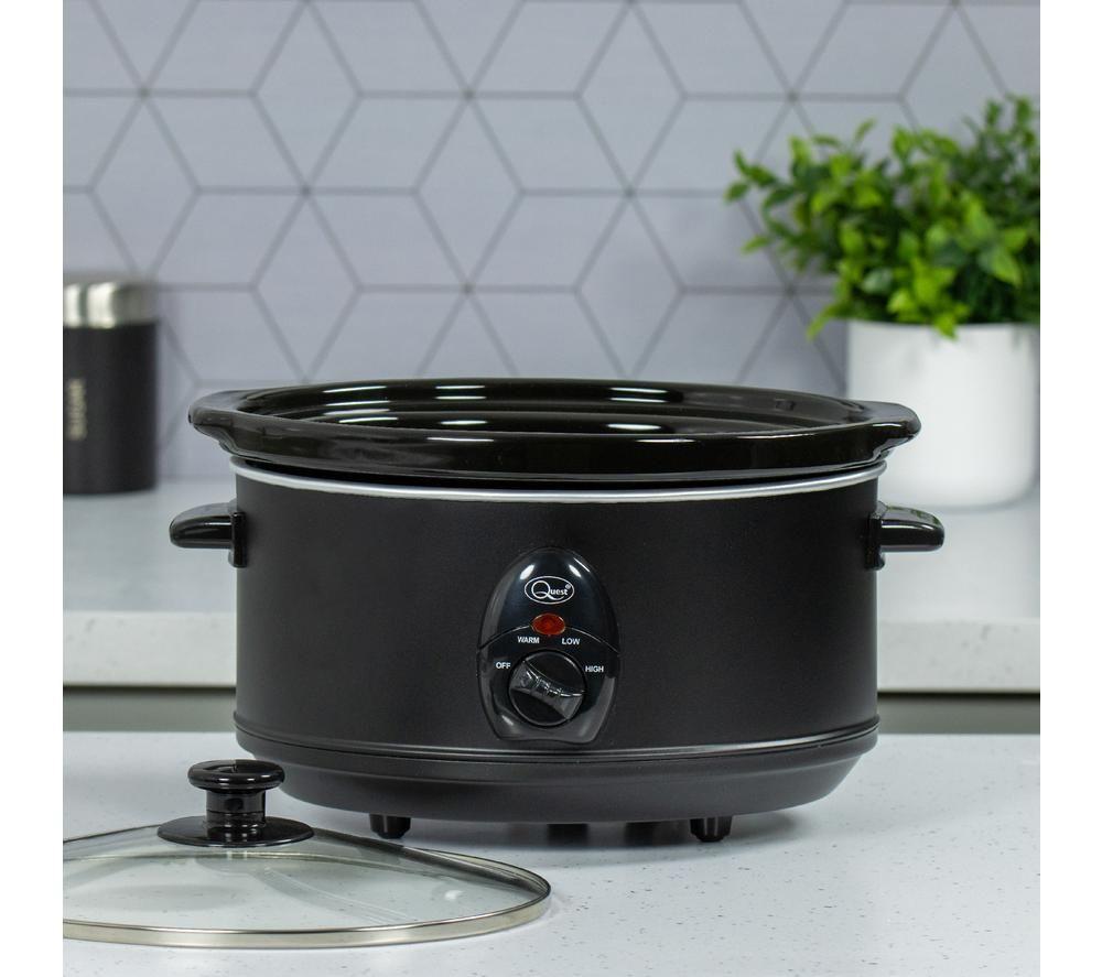 QUEST 35279 Slow Cooker - Black image number 4 of 6