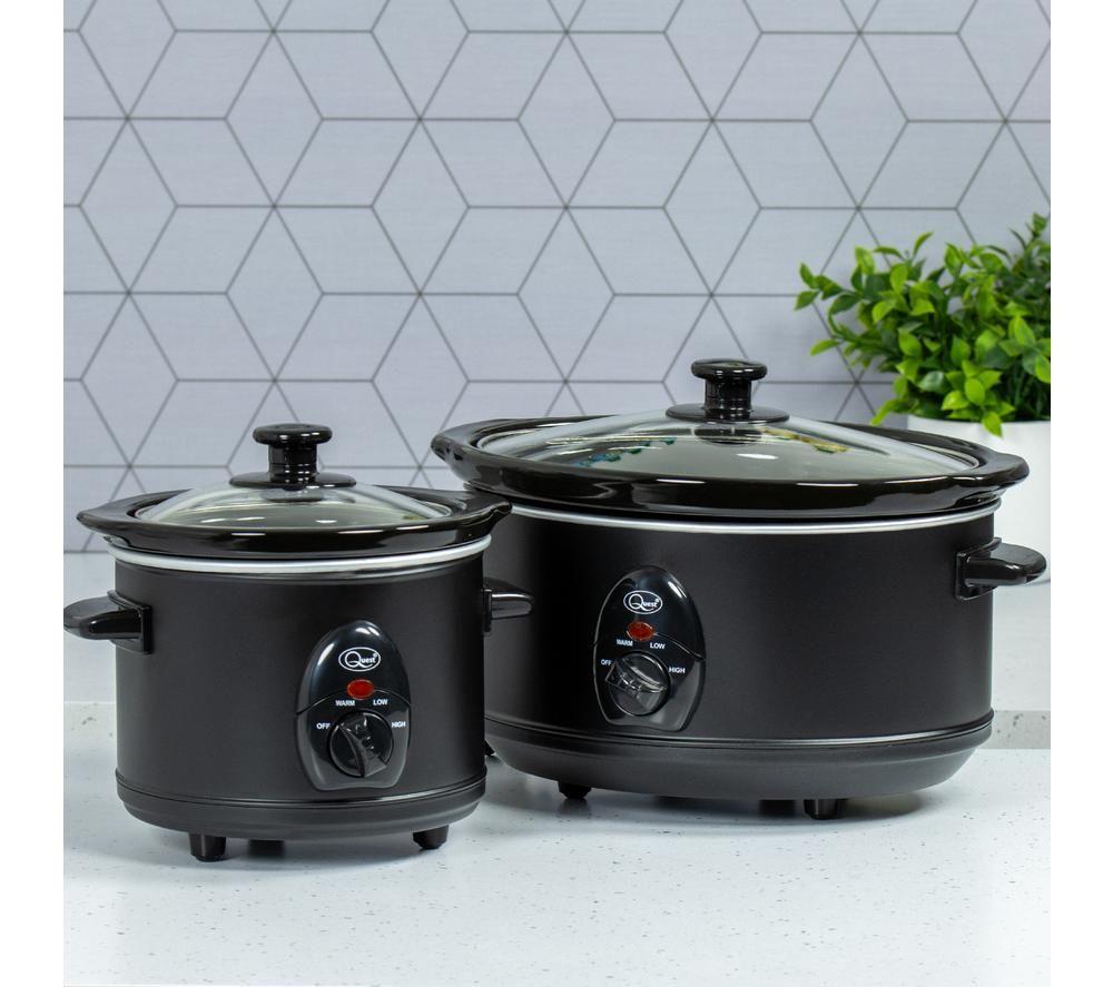 QUEST 35279 Slow Cooker - Black image number 5 of 6