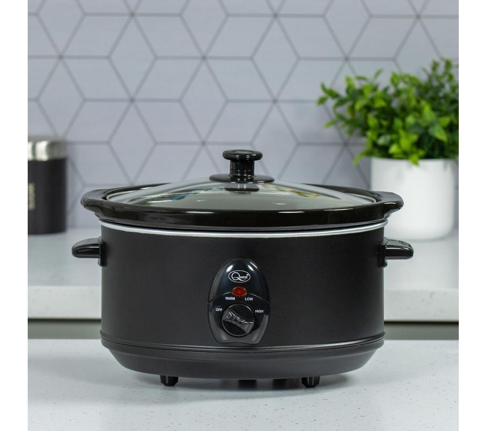 QUEST 35279 Slow Cooker - Black image number 6 of 6