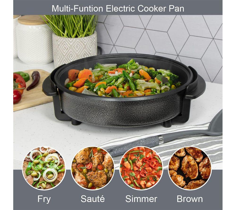 QUEST 35410 Electric Multi-function Cooker - Black image number 5 of 5