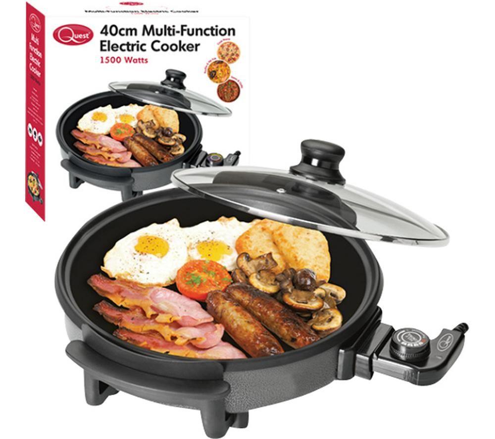 QUEST 35500 Electric Pan & Multicooker - Black image number 5 of 5