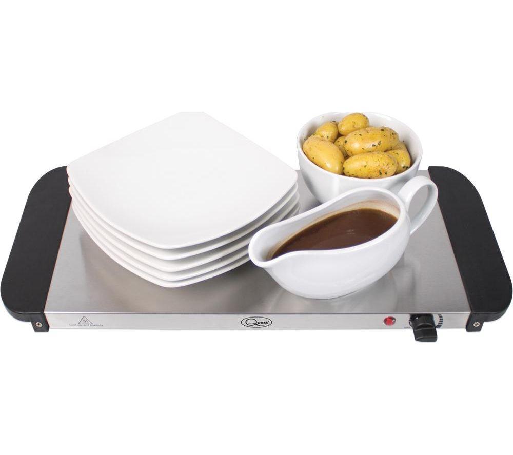 QUEST Electric Buffet Server & Warming Tray - Silver image number 5 of 6
