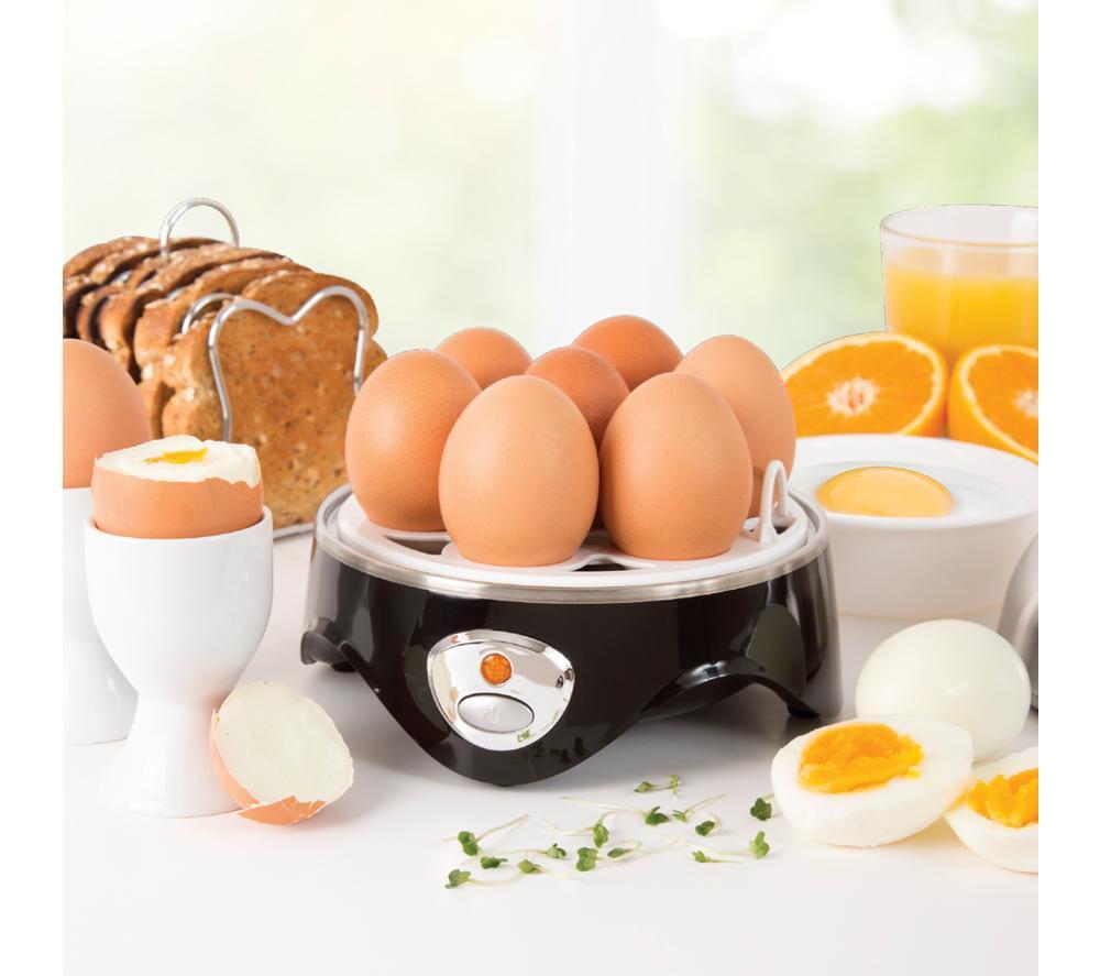 QUEST Nutri-Q Egg Boiler - Black & Silver image number 4 of 5