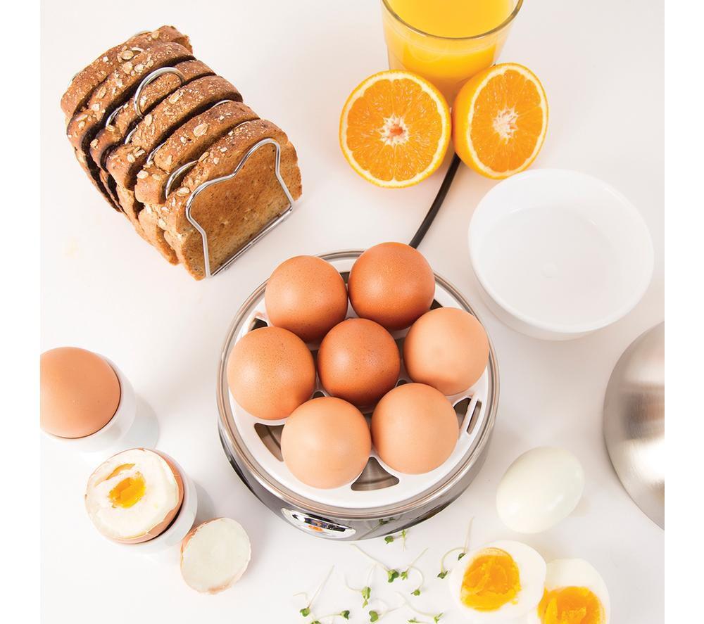 QUEST Nutri-Q Egg Boiler - Black & Silver image number 5 of 5
