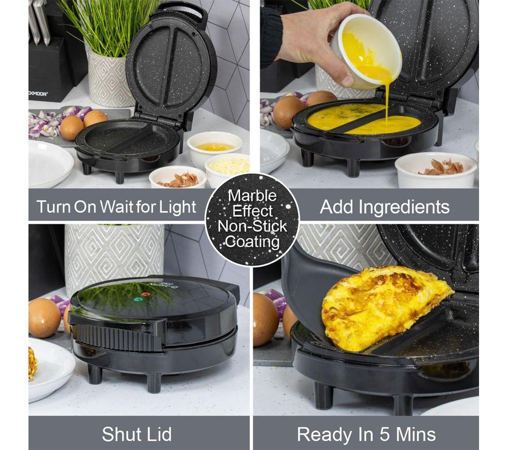 QUEST Nutri-Q 35650 Omelette Maker - Black image number 3 of 4