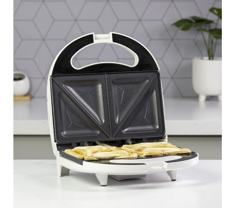 QUEST 35139 Sandwich Toaster - White image number 6 of 8