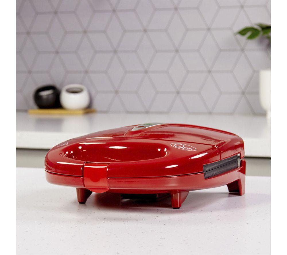 QUEST 35149 Sandwich Maker - Red image number 2 of 3