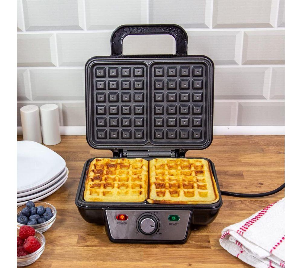 QUEST 35950 Waffle Maker - Black image number 4 of 4