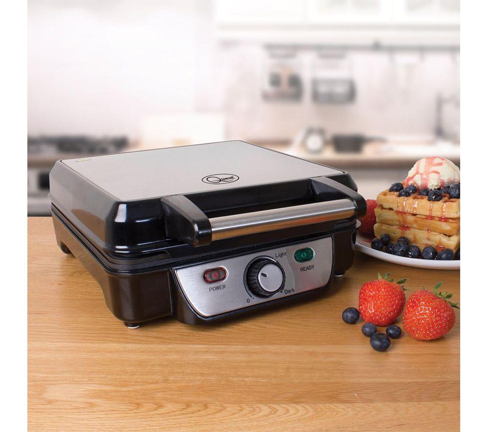 QUEST 35940 Waffle Maker - Black image number 3 of 4