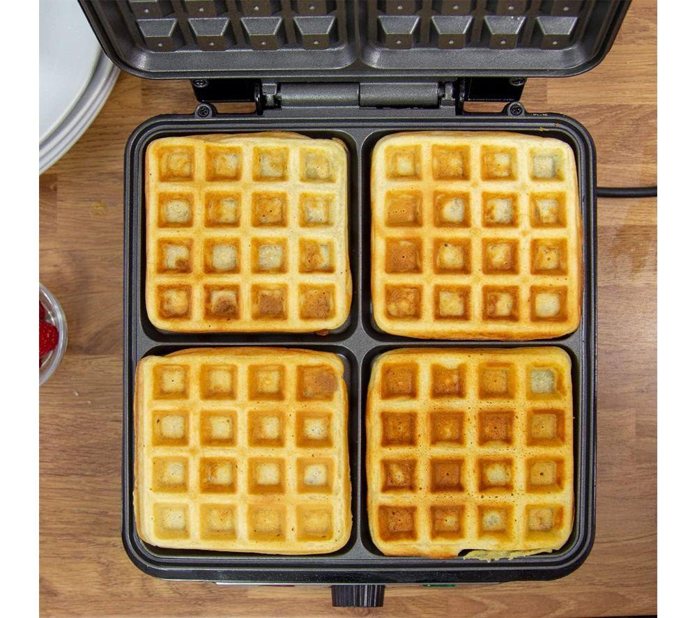QUEST 35940 Waffle Maker - Black image number 4 of 4