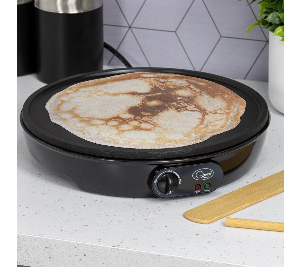 QUEST 35540 Pancake & Crepe Maker - Black image number 3 of 5