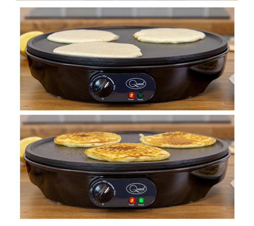 QUEST 35540 Pancake & Crepe Maker - Black image number 4 of 5