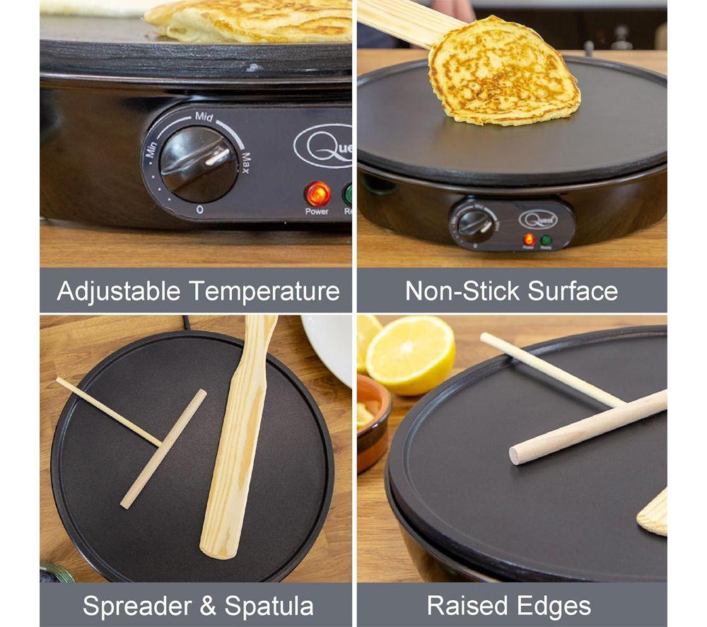 QUEST 35540 Pancake & Crepe Maker - Black image number 5 of 5