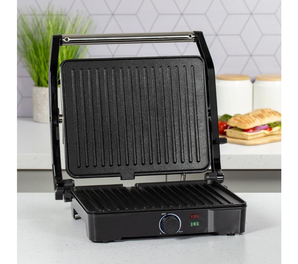 QUEST 34359 Health Grill - Silver & Black image number 2 of 5