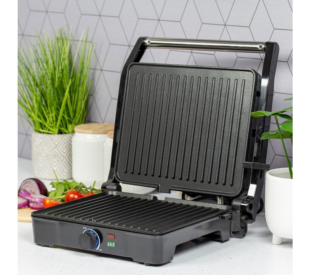 QUEST 34359 Health Grill - Silver & Black image number 3 of 5