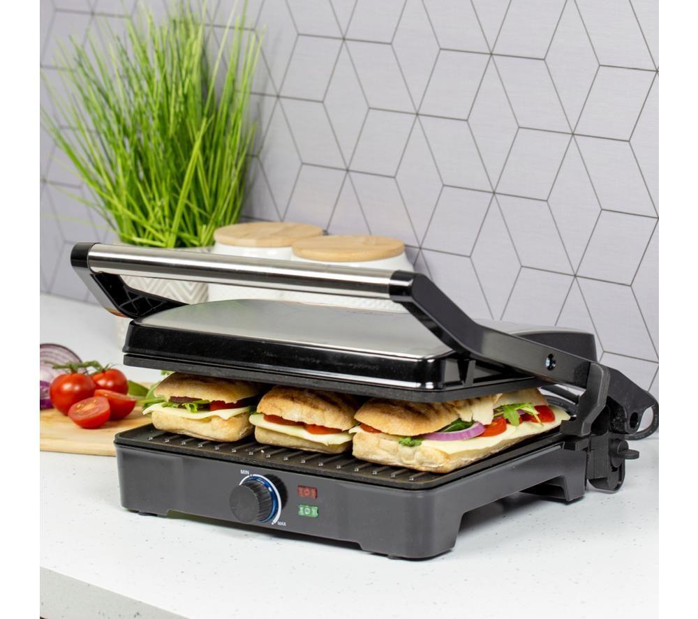 QUEST 34359 Health Grill - Silver & Black image number 4 of 5