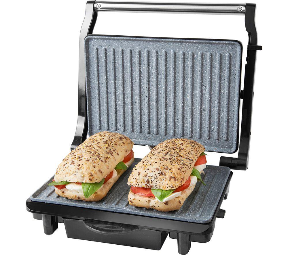 QUEST 35609 Panini Press & Health Grill - Silver & Black image number 2 of 4