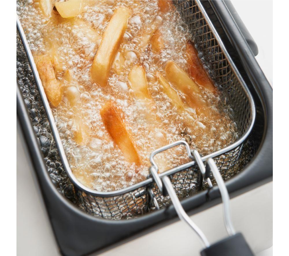 QUEST 35140 Deep Fryer - Black & Silver image number 4 of 7