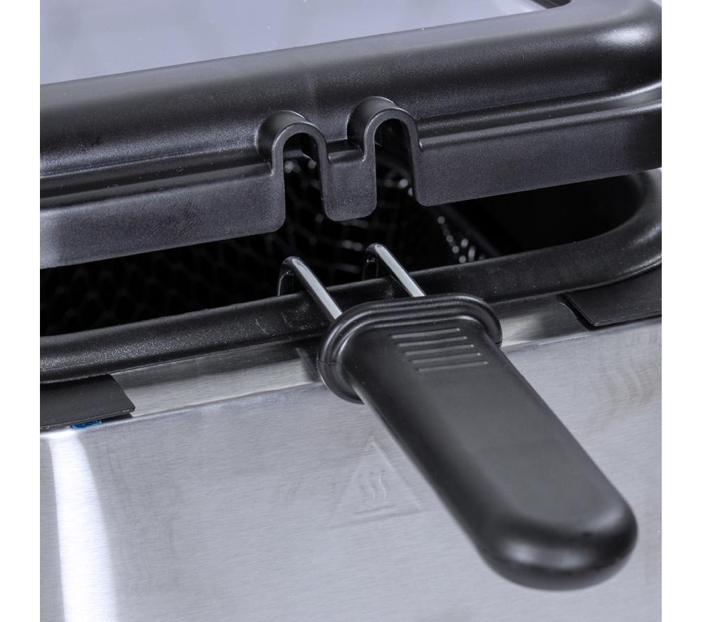 QUEST 34250 Deep Fryer - Black & Silver image number 4 of 5