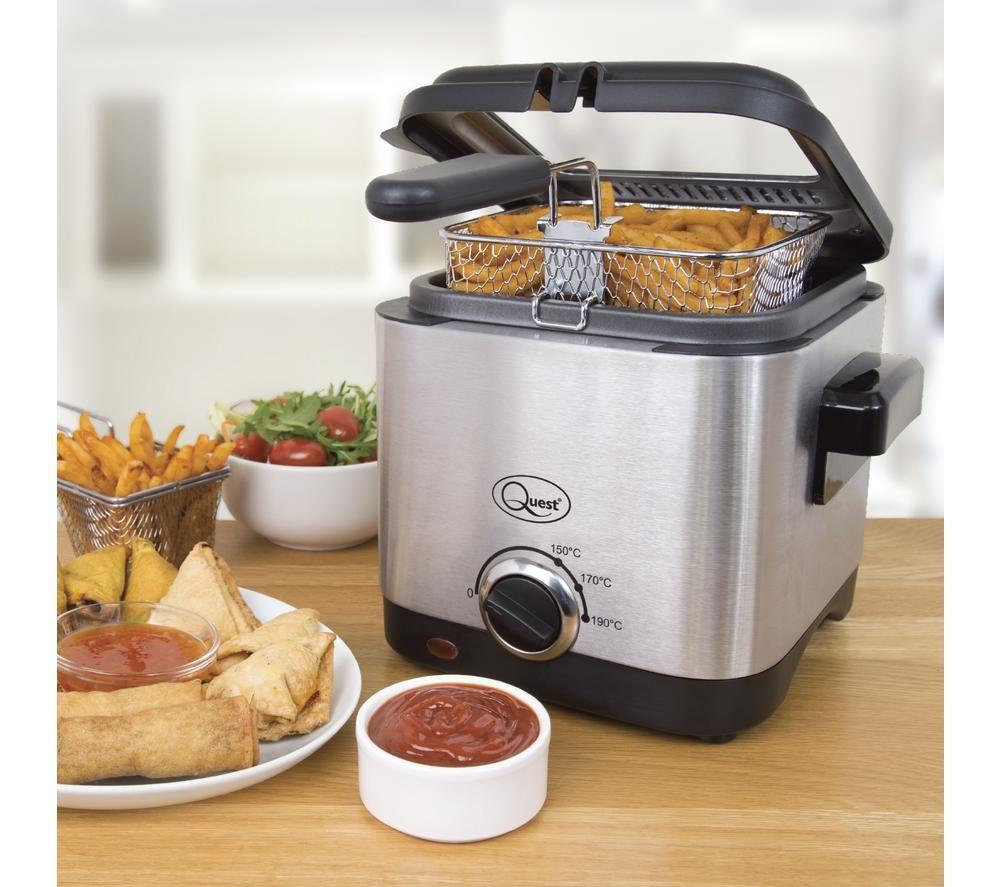 QUEST 34250 Deep Fryer - Black & Silver image number 5 of 5