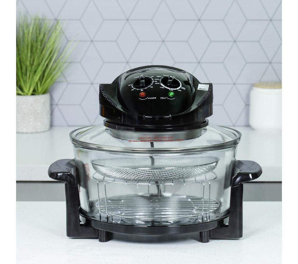 Buy QUEST 43850A Halogen Air Fryer Clear Black Currys